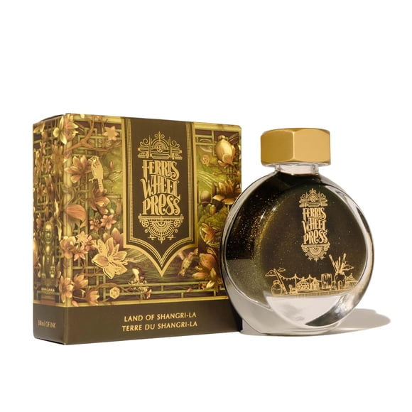 Botella de tinta para pluma fuente Ferris Wheel Press Shangri La 38 ml