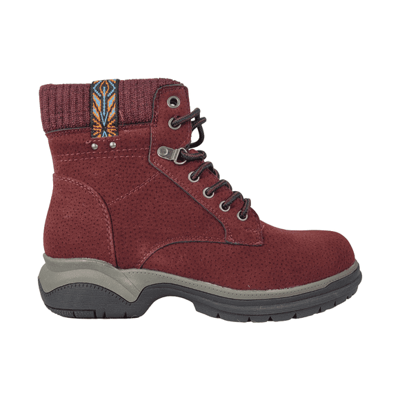 BOTINES CELINA RIGIO BURGUNDY MUJER | 21JS29 - Talla 38