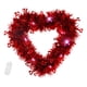 thumbnail image 2 of Corona De San Valentín En Forma De Corazón Con Adorno Luminoso Para Luz Blanca Fría Duradera En Interiores Y Exteriores, 2 of 3