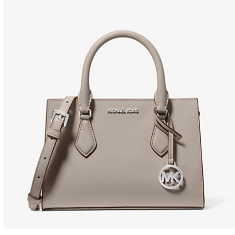 Bolso Michael Kors Sheila Pequeño Gris Perla