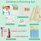 thumbnail image 2 of Kit de pintura ACGASK para niños con 24 pinturas acrílicas y 6 lienzos, 2 of 7