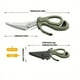 thumbnail image 2 of GOXAWEE Stainless Steel Professional Fishing Scis, Outdoor Fishing Tools, Anti-Slip Grip And Multi-Purpose Tool For Boning Fish, 2 of 4