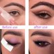 thumbnail image 2 of Cinta de maquillaje NSWFdzk para sombra de ojos para trasplante de pestañas, color morado, 2 of 8