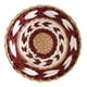 thumbnail image 4 of Cesta Tejida Para Decoración De Pared, Colgantes Simples Duraderos Para Vestíbulo, Patio, Granja, Rojo, 30cm, 4 of 5