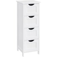 Casa Vinte - Mueble Organizador Blanco Multiuso 4 Cajones Salem