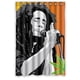 thumbnail image 1 of Cortina de ducha de Bob Marley con ganchos (60 x 72 pulgadas), 1 of 3