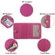 thumbnail image 3 of Cartera Mujer Pequeño Con Rfid Bloquea, Mini Monedero Bifold Para Tarjetas, Billetera De Piel Plegable Con Bolsillo, Tarjetero Minimalista Con Ventana De Identificación Para Chica Mujer, 3 of 5