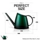 thumbnail image 3 of Regadera WhaleLife de Plástico Verde Oscuro 1.4L para Interior, 3 of 7
