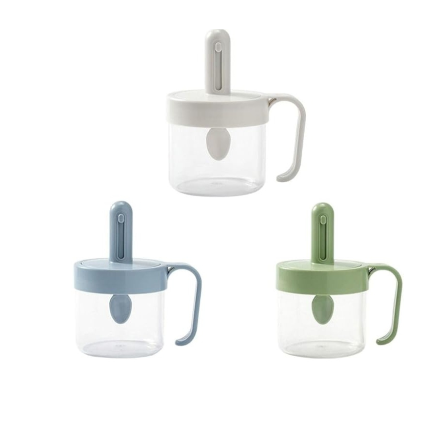 Aventura Store - Tarro De Condimento Con Cuchara Para Cocina Especiero