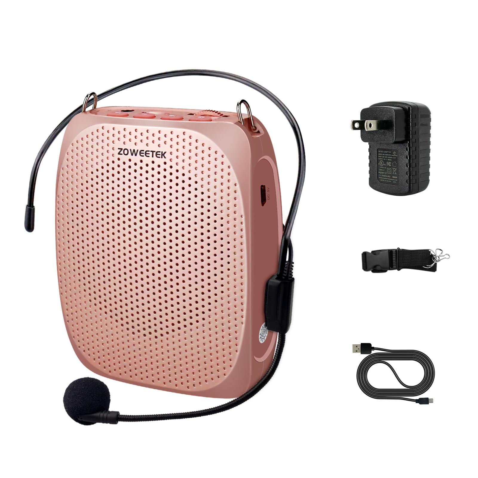 Amplificador De Voz Zoweetek Original Para Profesores 10w 12h