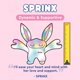 thumbnail image 3 of Peluche pesado Bumpas Sprinx para niños, lavable a máquina, 3 of 8