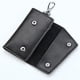 thumbnail image 2 of 2 Paquete Compacto Cuero Caso De La Llave Del Coche Cartera Del Organizador De La Llave Del Titular De La Llave Con Cartera Negra Del Organizador Del Llavero Del Portatarjetas Ligero Para, 2 of 3