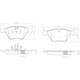 thumbnail image 2 of Pastillas Freno Para Auto 325xi 2004-2013 Delantero, 2 of 4
