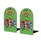 thumbnail image 1 of La Hora de Aventura de Los Banana Splits Sujetalibros decorativos temáticos, tope para estantería con base antideslizante, uso dual para hogar y oficina - 2 piezas, 1 of 6