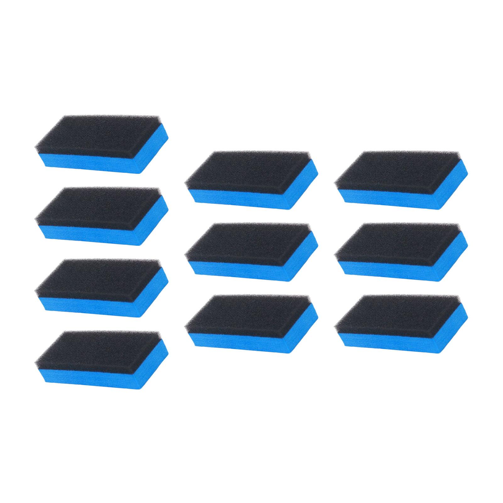 Ioensy - Almohadillas Aplicadoras De Esponja Almohadilla De Limpieza Suave Para Motocicletas Domésticas