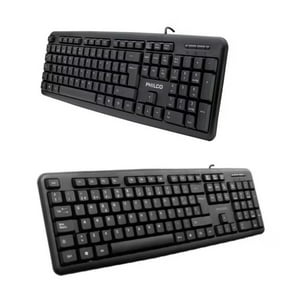 Philco - Teclado Standard Usb 105 Teclas Negro