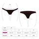 thumbnail image 3 of Bikini calzón colales estampado negro Talla XL, 3 of 4