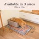 thumbnail image 2 of Alfombra para arena Lovewag Pets 71x102 cm Pack de 2 Blue Hazel, 2 of 9