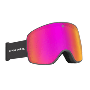 Snow Force - Antiparras Magnéticas Ski & Snowboard North Pole / Fucsia - Gris - Negro