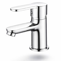 Grifería Monomando Lavamanos Fanaloza Andes Cromada