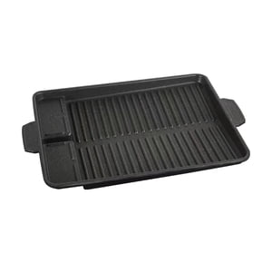 Bothyi - Sartén Coreana Para Parrilla De Barbacoa Con Asas, Utensilios De Cocina, Bandeja Para Hornear, Cuadrado Interior Para Barbacoa