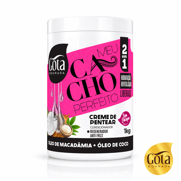 Meu Cacho Perfeito Coco y Macadamia – Crema De Peinar 1kg