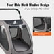 thumbnail image 2 of Carrito para mascotas VEVOR, 4 ruedas, capacidad de 73 kg, 2 of 3
