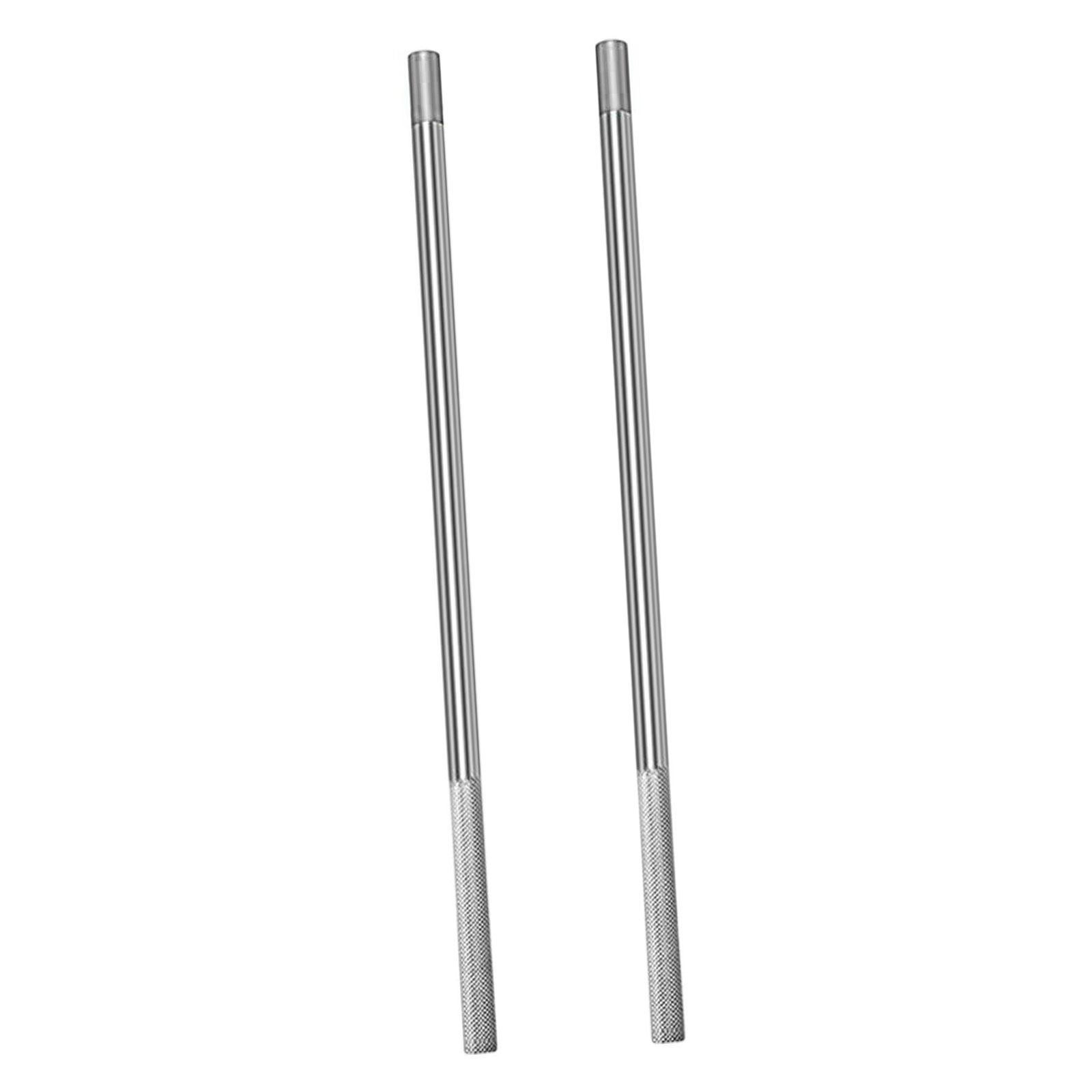 Magideal - 2 Varillas De Bobinado De Resorte De Torsión Para Puerta De Garaje, Hardware Para Ajustar Y Reemplazar La Manija Antideslizante, Longitud De 44,4 Cm,