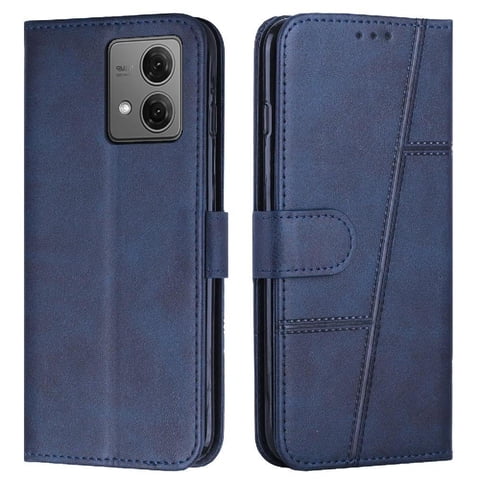 Funda Flip Para Foxdock Moto G84 – Carcasa Delgada Y Resistente A Impactos Con Soporte Para Uso Diario Y Profesional