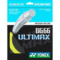 Cuerda De Bádminton Yonex Bg 66 Ultimax - Amarillo