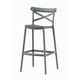 thumbnail image 1 of Piso Taburete Silla alta bar cocina Danessa 75cm Gris Oscuro, 1 of 7