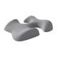 thumbnail image 5 of Almohada De Apoyo Para El Pecho Cómoda Para Descansar Boca Abajo Para Un Sueño Reparador En Salón De Belleza Gris Claro, 5 of 5
