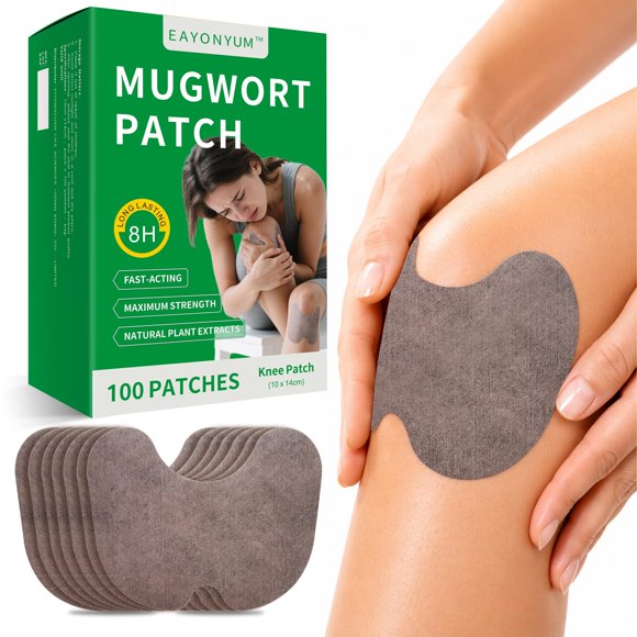 Parche térmico para alivio del dolor de rodilla EAYONYUM 100 unidades Terapia de calor