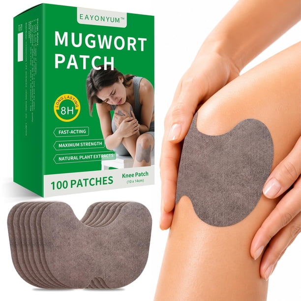 Parche térmico para alivio del dolor de rodilla EAYONYUM 100 unidades Terapia de calor