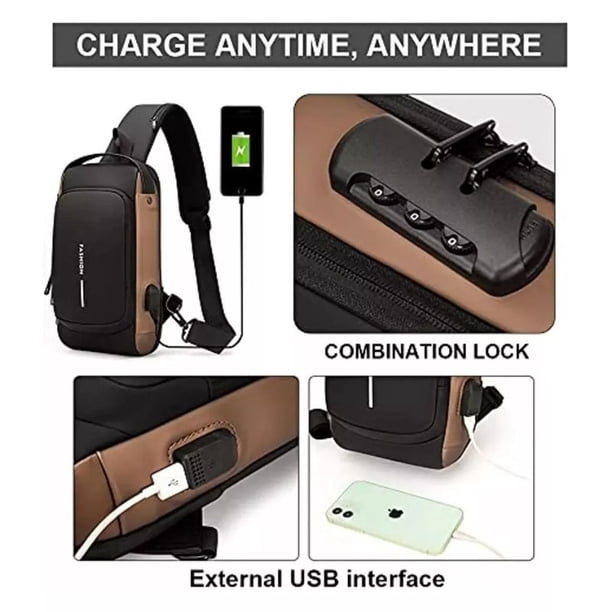 Port USB externe et cadenas à combinaison