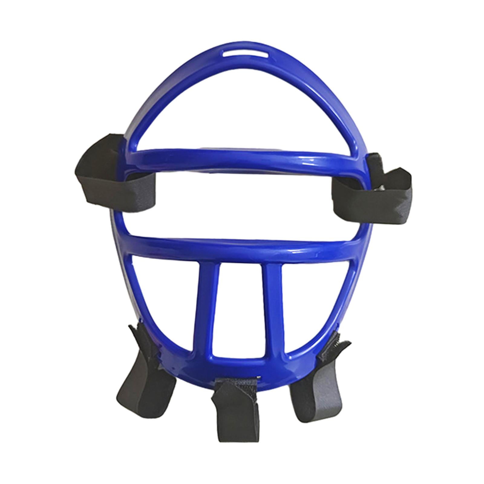 Magideal - Máscara Facial De Karate, Protector Facial De Boxeo, Protección Para La Cabeza, Protección Cómoda Para La Cabeza, Protector Facial Para Deportes, Muje Azul
