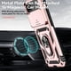 thumbnail image 5 of Funda Resistente Anillo Soporte iPhone 17 Air Privacidad Cámara Montaje Magnético Oro rosa, 5 of 6