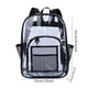 thumbnail image 1 of Women's Backpack Transparent PVC Bag Clear Backpacks for teenagers Students Men Transparent School Bag Backpack Stadium Approved, 1 of 3
