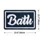 thumbnail image 1 of 1pc Absorbent Non-Slip Bathroom Mat - Soft Plush Rug for Home and Bathroom - Machine Washable and Thickened Door Carpet - Perfect for Home Decor and Comfort, 1 of 5