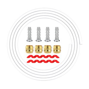 Ioensy - Kit De Manguera De Freno De Disco Hidráulico Para Bicicleta Mtb, Herramientas De Reparación, Tubo De Aceite, Tubo Universal Bh90 Blanco