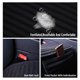 thumbnail image 5 of Fundas para Asiento de Coche Suninbox, Cobertura Inferior de Tela, Almohadilla Universal para Asiento Delantero con Cáscaras de Trigo Sarraceno, Cojín Ventilado y Transpirable para Conductor (Gris), 5 of 6