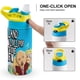 thumbnail image 4 of La Gran Aventura de la Piruleta Botella de Agua con Tapa Pop Top de Un Toque, Acero Inoxidable, a Prueba de Fugas, para Deportes, Botella Infantil azul 12 oz, 4 of 6
