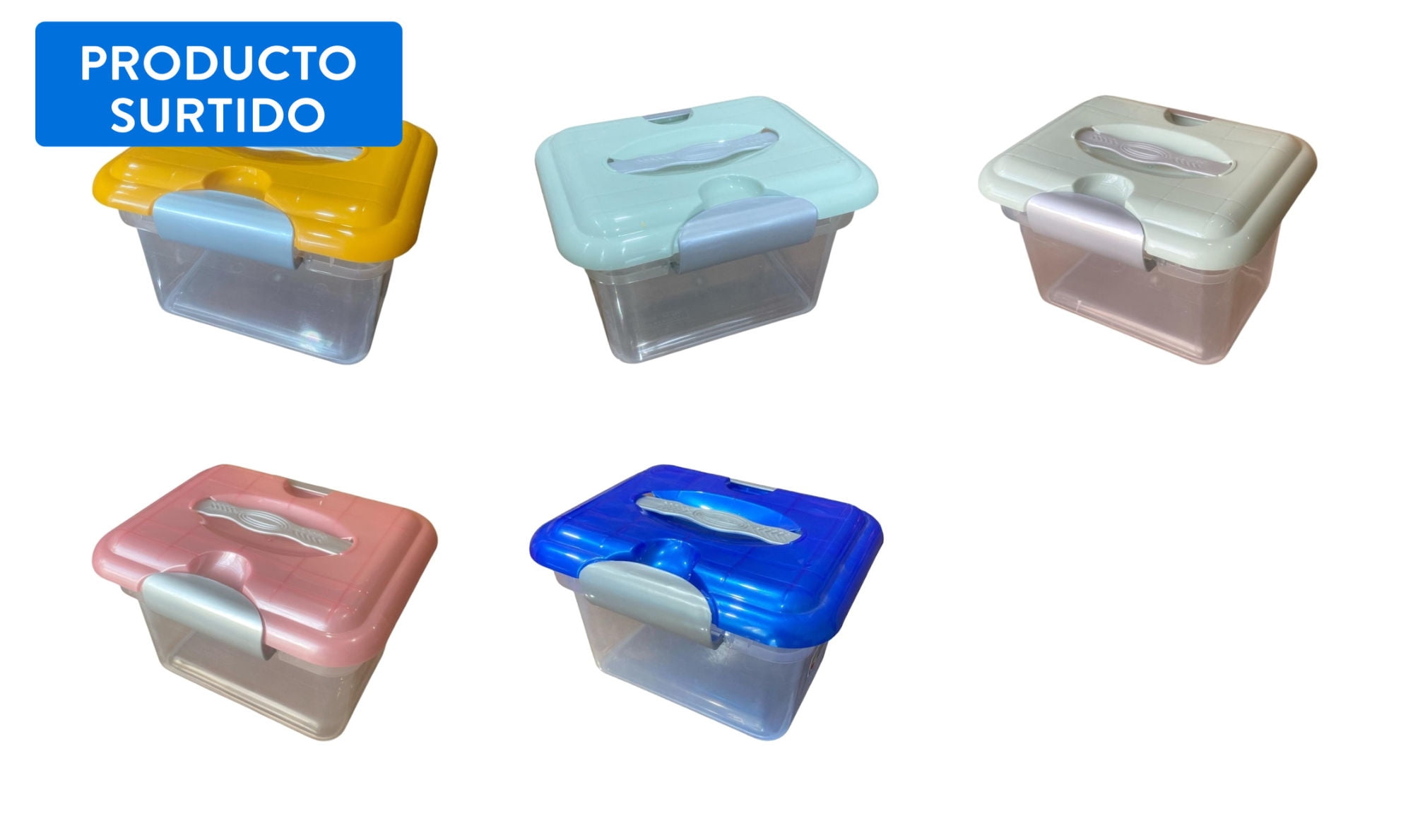 Caja Organizadora Kitty 4l Polipropileno Color Surtido 1 Un Wenco