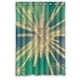 thumbnail image 1 of Cortina de ducha con diseño floral abstracto y divertido, ideal para el baño, con ganchos, tamaño 48 x 72 pulgadas., 1 of 3