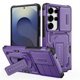 thumbnail image 1 of Funda Resistente para Samsung Galaxy S25 Ultra 5G, Cubierta a Prueba de Golpes de Grado Militar con Protector Deslizante para Lente de Cámara, Soporte de 2 Vías, Antideslizante, Protección contra, 1 of 8