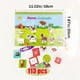 thumbnail image 2 of 11Theme My Preschool Busy Book,Montessori Toys For Toddlers,Autism Sensory Educational Toys,11 Kinds Of Theme Early Education Magic Stickers Activity Clip Page Quiet Book For Kids, 2 of 4
