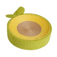 Ioensy - Rascador De Gato De Sisal, Almohadilla Para Rascar, Nido Para Dormir, Parte Inferior Antideslizante, Duradero