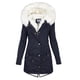 thumbnail image 1 of Abrigos de invierno para mujer, abrigos con capucha de forro polar, parkas, chaquetas de piel sintética, chaquetas de invierno para mujer., 1 of 5