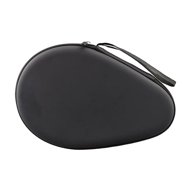 Estuche portátil para raqueta de tenis de mesa Durable impermeable ligero Pong Paddle Bag Protector de tenis de mesa para viajes de competición , negro