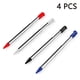 thumbnail image 1 of Juego de 4 lápices táctiles de colores elegantes, lápiz táctil telescópico portátil para consola de juegos Nintendo 3DS, 1 of 8